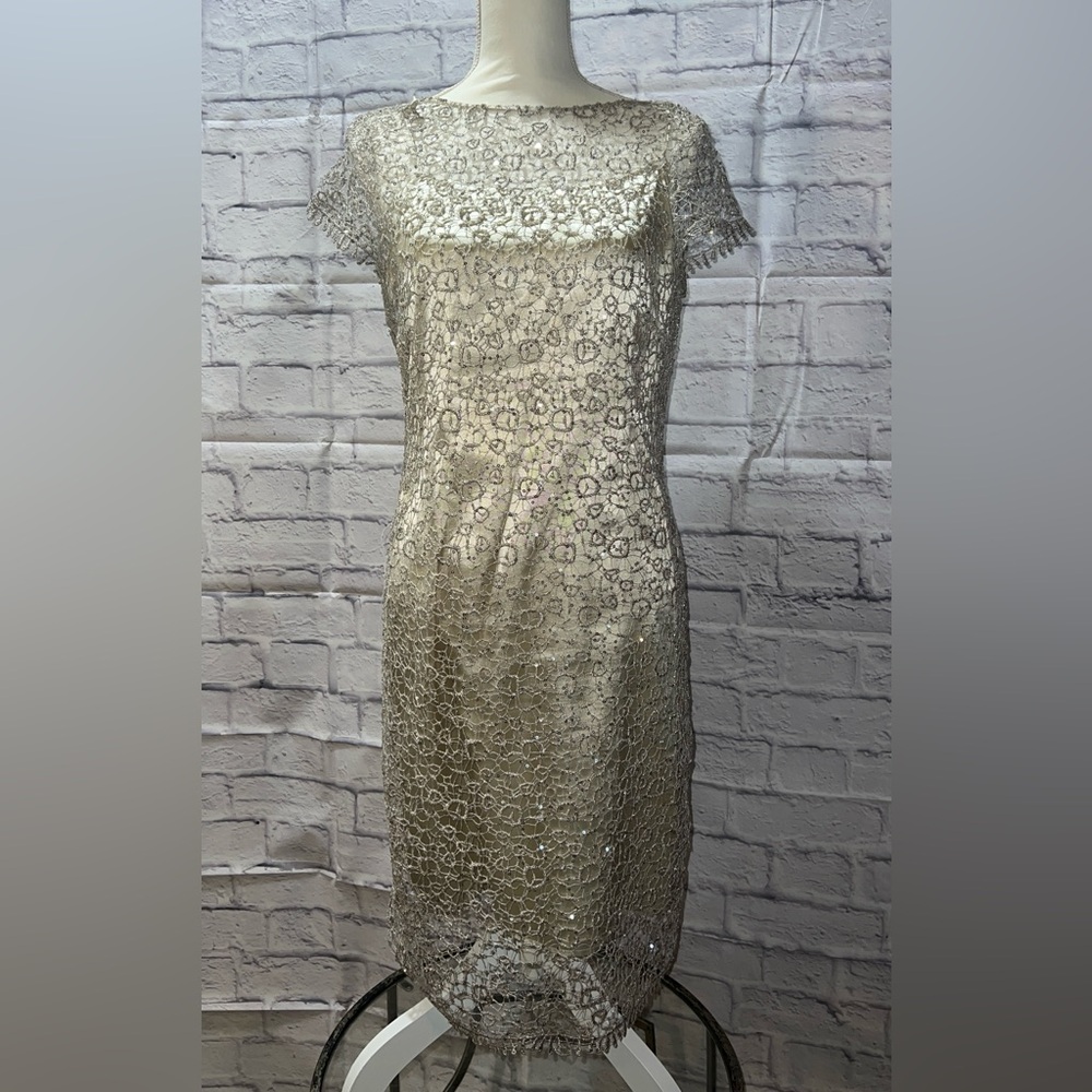 Cachet sequin dress size 8